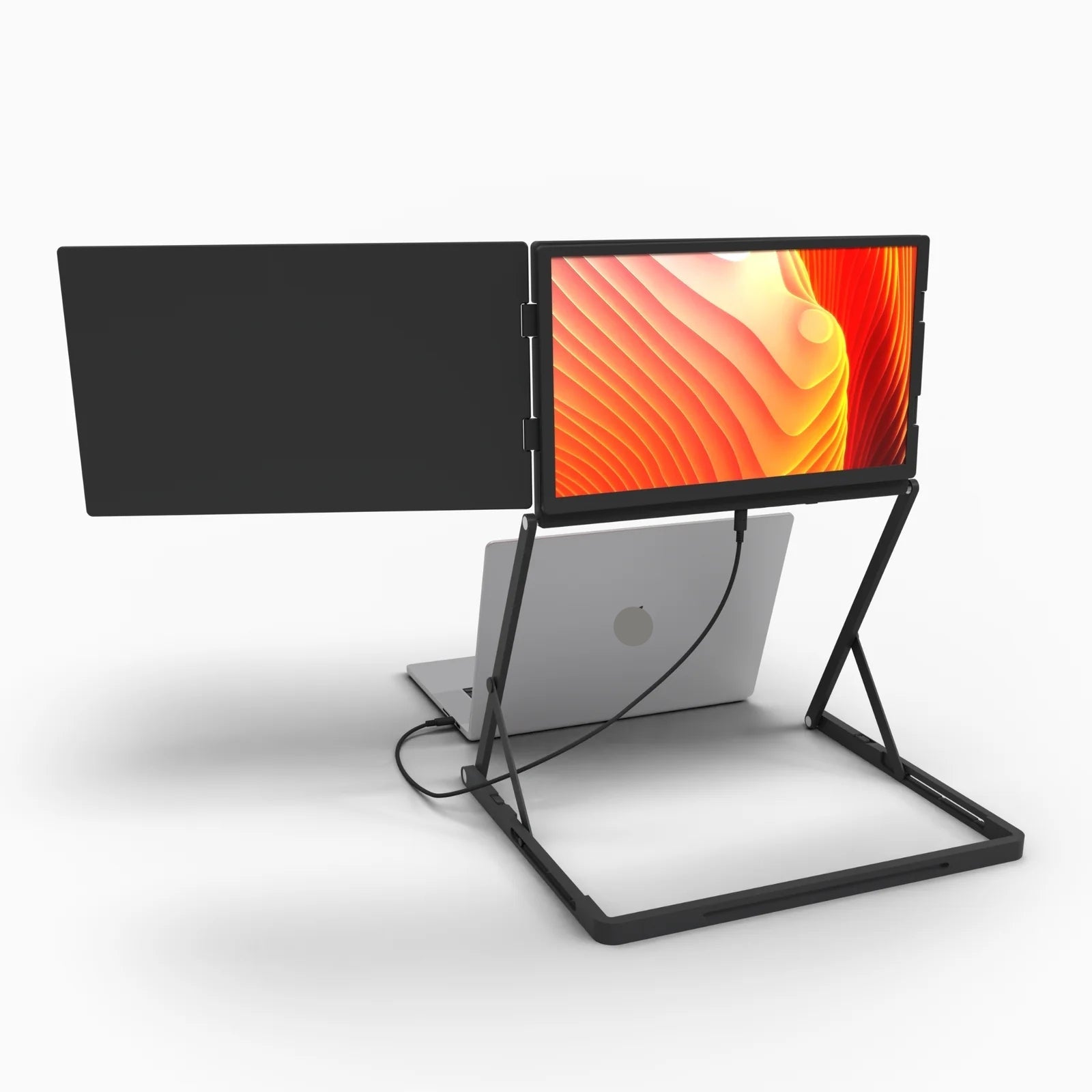 Triple écran pour ordinateur portable