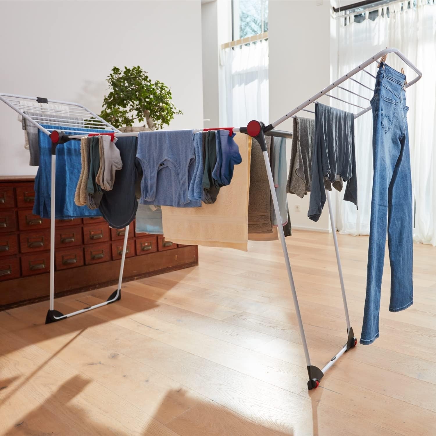 Étendoir Extensible jusqu’à 2 mètres