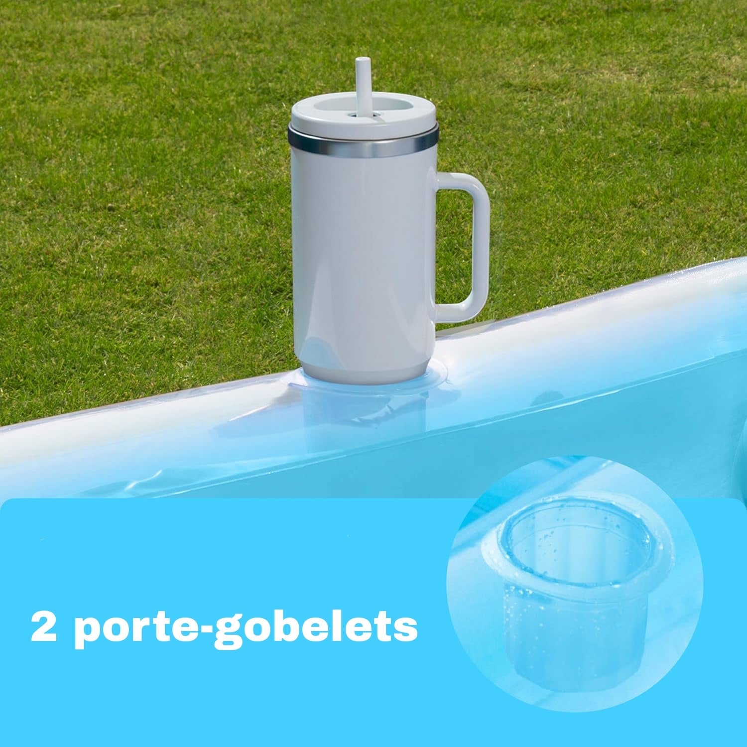 Chaise Longue Gonflable Piscine