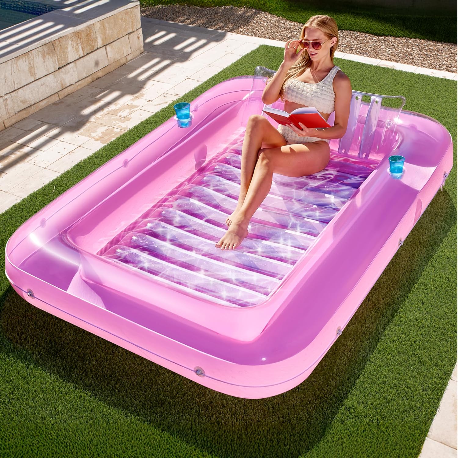 Chaise Longue Gonflable Piscine