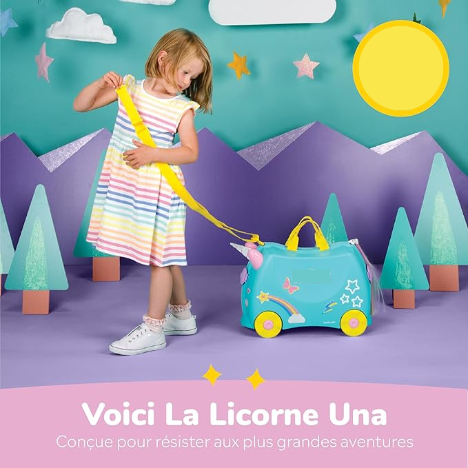 Valise à roulettes pour enfant