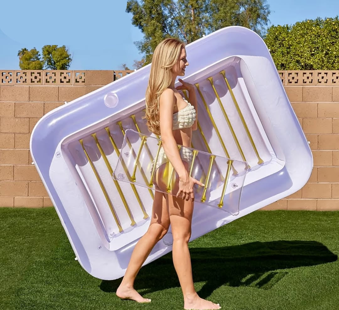 Chaise Longue Gonflable Piscine