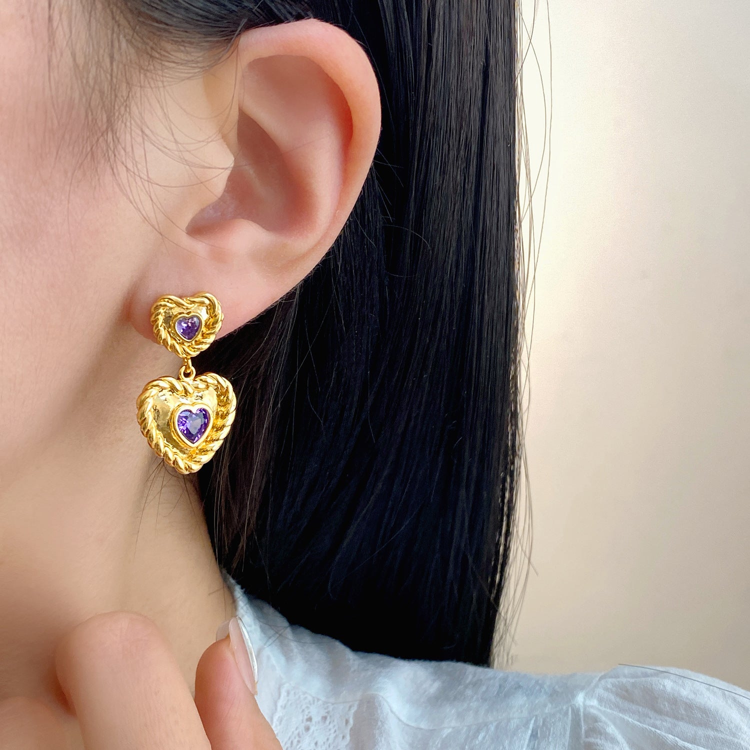 Versatile Earrings With A Sense Of Premium And Light Luxury