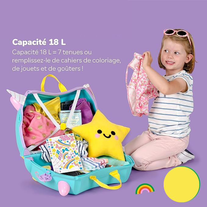 Valise à roulettes pour enfant