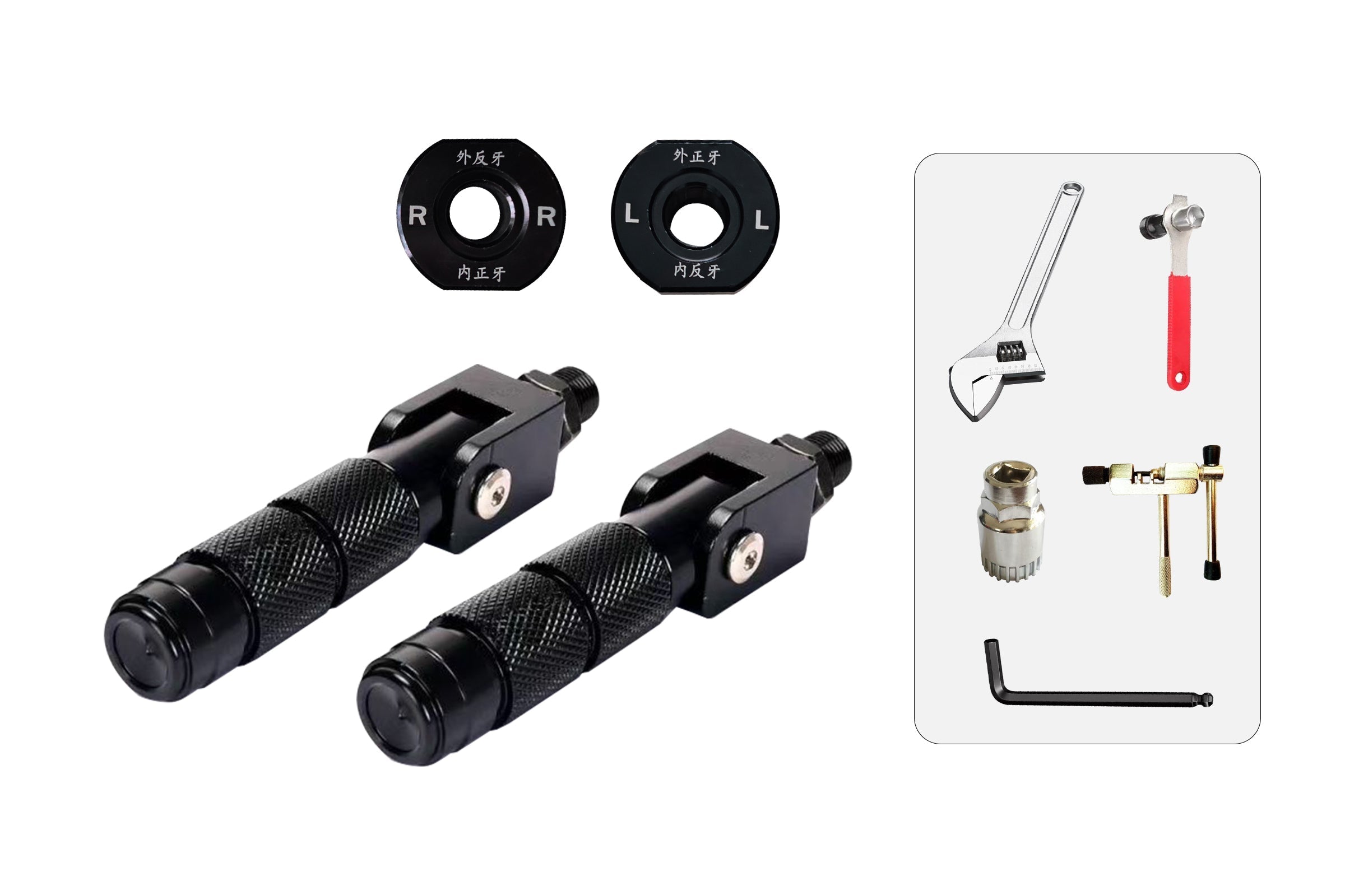 E-Bike-Pegs und Werkzeugsätze für die M5-Serie